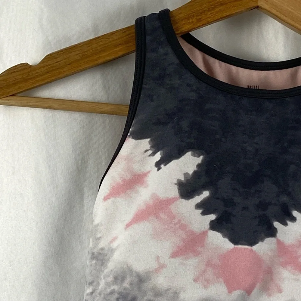 Justice Active Girl Stylish Tie-Dye Sports Bra Top Size 30